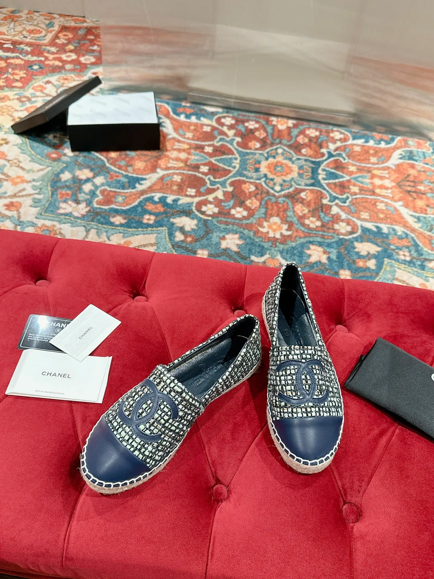 👟👟Ex-factory price 400👟👟 CHANEL 2024 early spring new fisherman shoes, top version 👏👏The inner pads are all made of original imported sheepskin! Code number: 35 - 40 (34.41.42 customized, non-returnable) standard code with full set of packaging